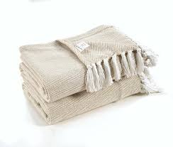 Cozy Linen Throw Blanket